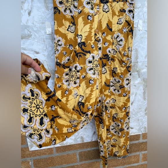 THE ODELLS KAVALA JUMPSUIT - SUNTAN MULTI SIZE MEDIUM - Picture 11 of 14